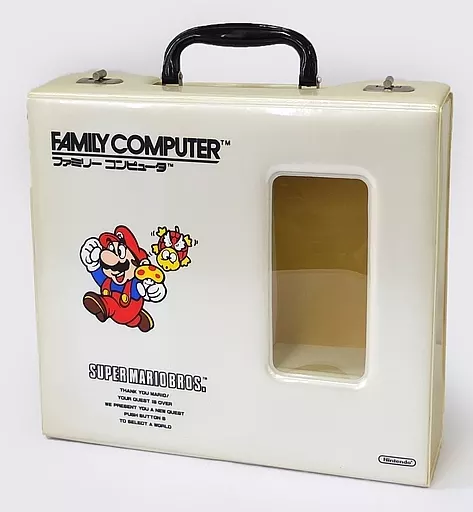 初代ファミリーコンピュータ本体収納ケース スーパーマリオ プリント Yahoo!オークション - 23-0033C ジャンク ファミコン 本体収納ケース付