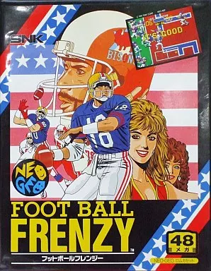 SNKMVSフットボールフレンジーカセットです。 フットボールフレンジー | アケアカNEOGEO
