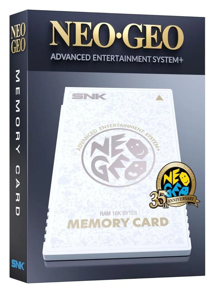 NEOGEO AES+ メモリーカード (ホワイト)