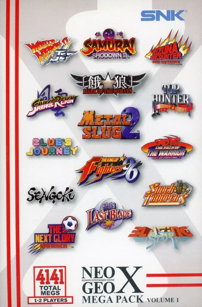NEOGEO X MEGA PACK VOLUME 1[初期ロット版](アジア英語版)