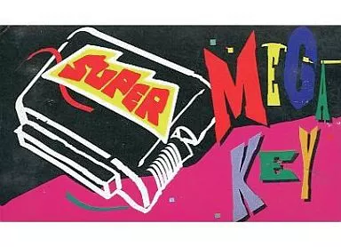 メガドライブ　ハード　SUPER MEGA KEY (スーパーメガキー)