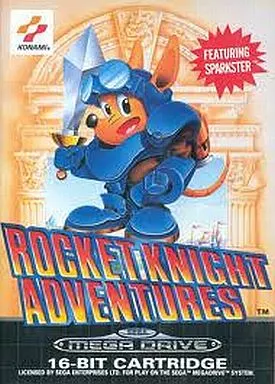 MEGADRIVE(EU)版 ROCKET KNIGHT ADVENTURES(美品)