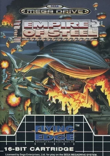 ジェネシスソフト（海外版メガドライブ）　MEGADRIVE(EU)版 EMPIRE OF STEEL