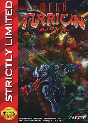 北米版 MEGA TURRICAN DIRECTOR’S CUT[復刻版/STRICTLY LIMITED](美品)