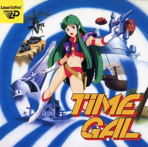 メガドライブ　ソフト　TIMEGAL タイムギャル(状態：ディスク微汚れ※詳細については備考をご覧ください)