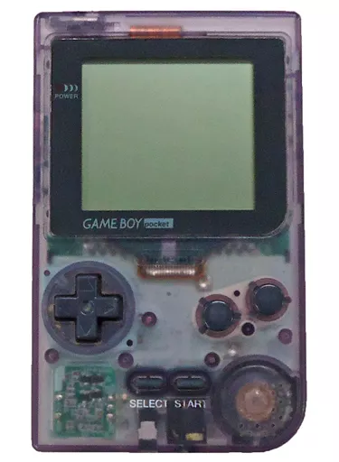 GBハード　海外版 ゲームボーイポケット本体 クリア(状態：本体のみ、本体状態難) 駿河屋 -<中古>ゲームボーイポケット本体 クリアパープル (状態