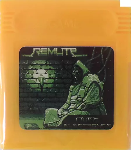 GBソフト　Remute Living Electronics (Game Boy cartridge album)