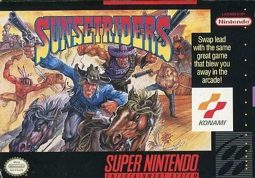 北米版 SUNSETRIDERS(国内使用不可)(箱・説明書欠け)