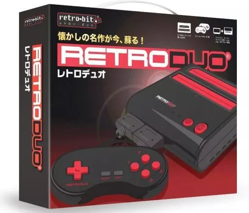 スーパーファミコンハード　レトロデュオ FC/SFC互換機