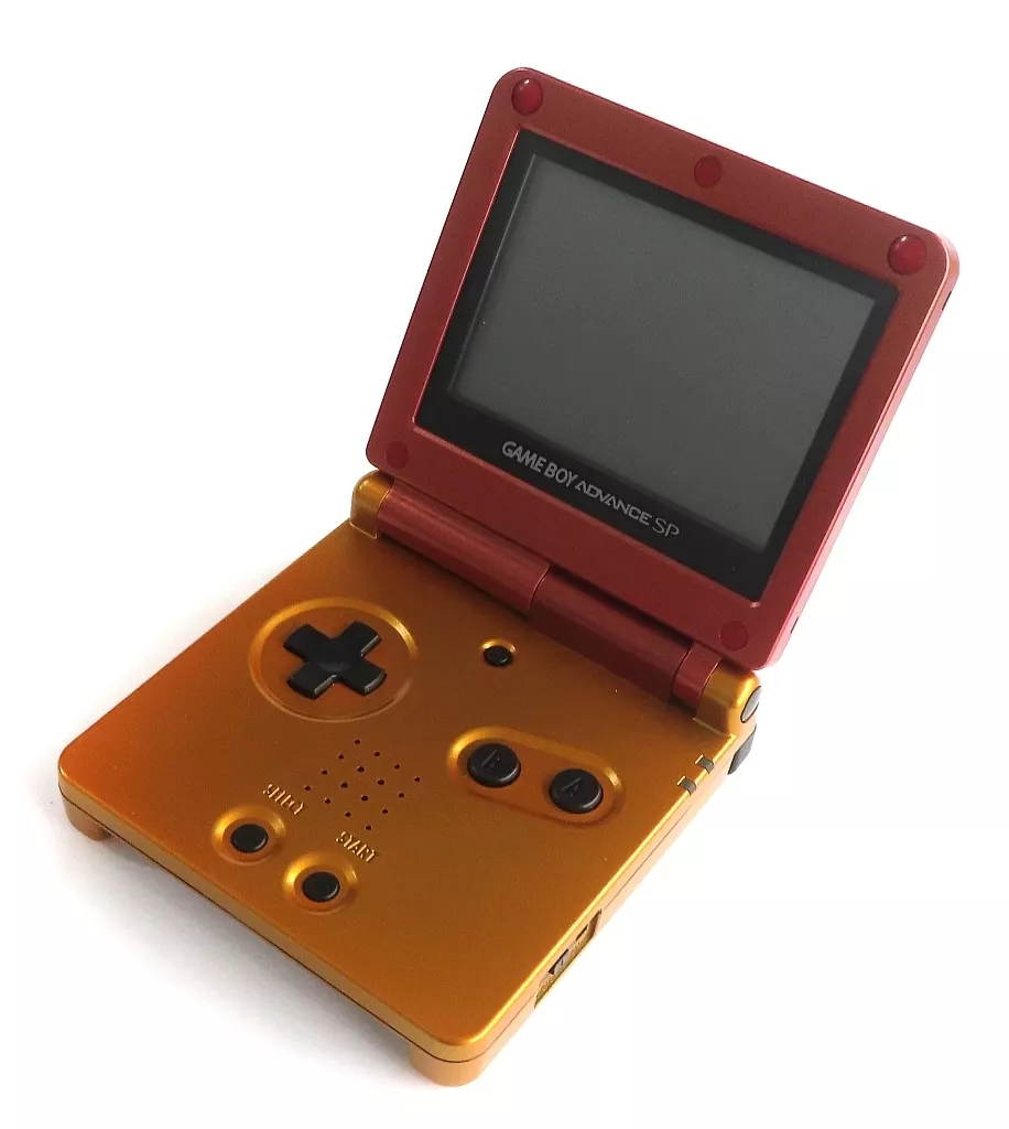 ゲームボーイアドバンスSP (サムスツートン) [GBASPボディカラーチェンジ仕様]