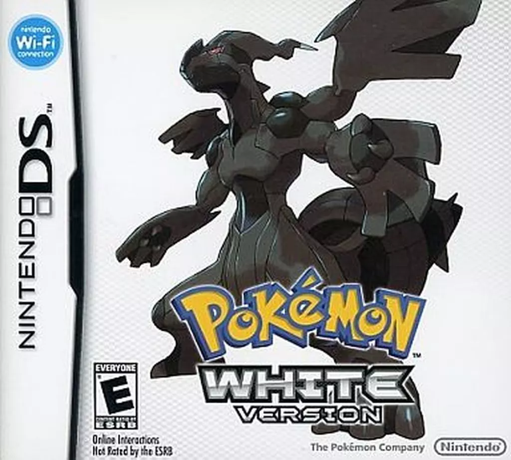 北米版 Pokemon White Version (国内版本体動作可)