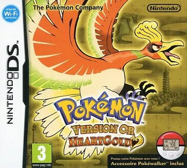 EU版 POKEMON VERSION OR HEARTGOLD [ポケウォーカー同梱] (国内版本体可)