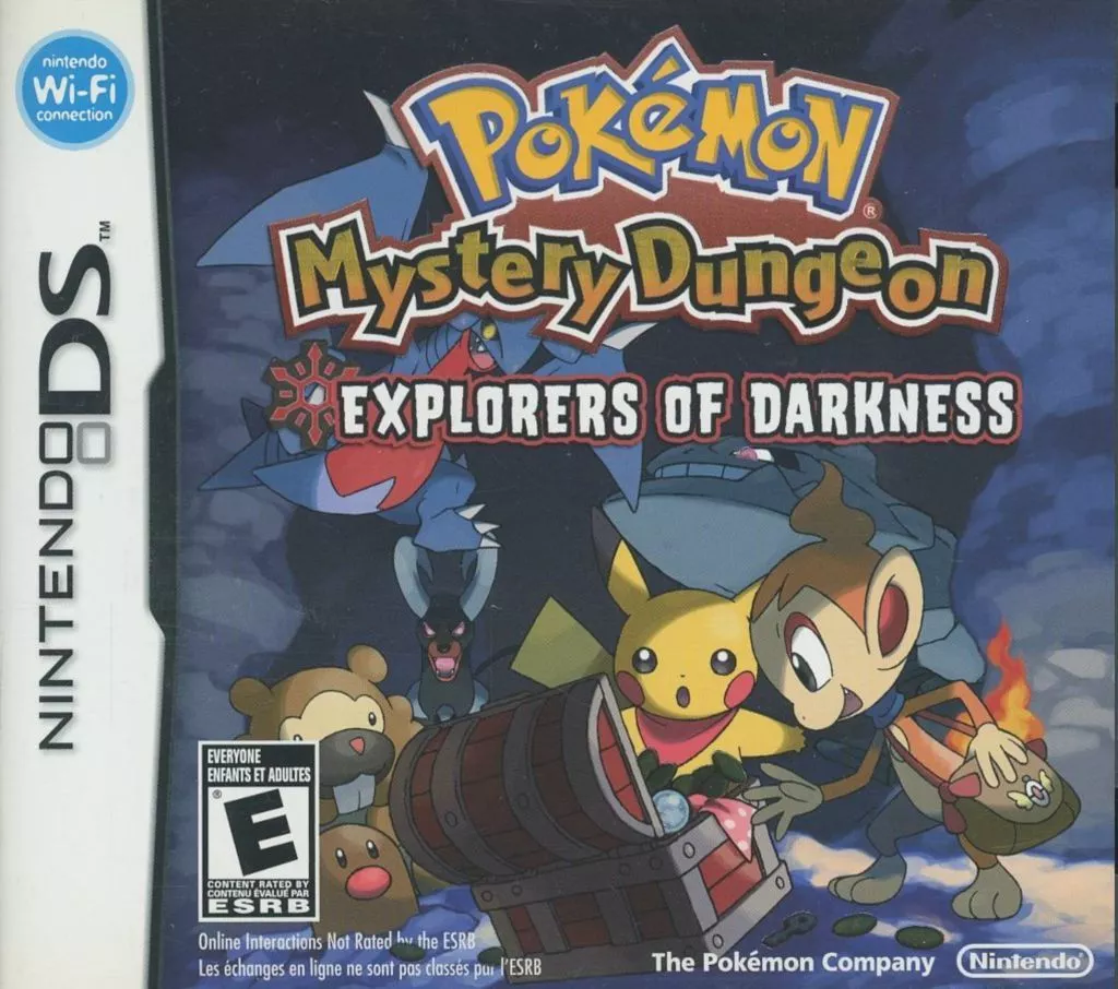 北米版 POKEMON MYSTERY DUNGEON EXPLORERS OF DARKNESS (国内版本体動作可)