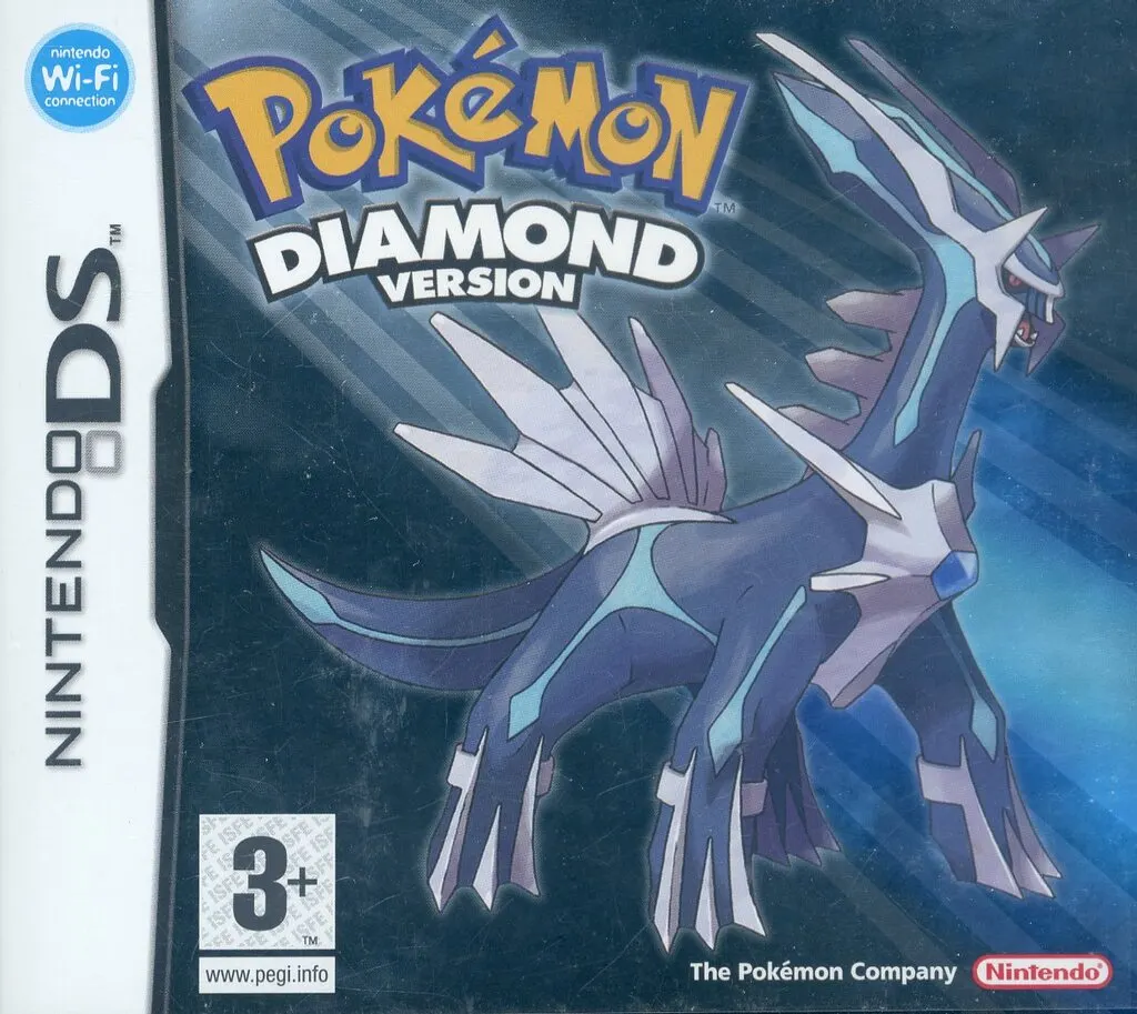 EU版 POKEMON DIAMOND VERSION (国内版本体動作可)