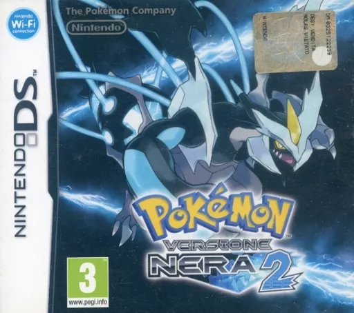 EU版 Pokémon VERSIONE NERA 2 (国内版本体動作可)