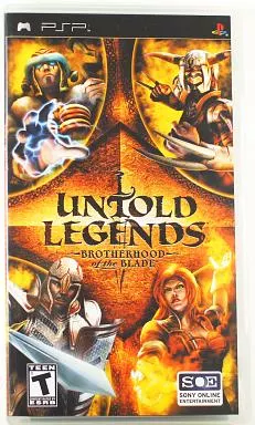 北米版 UNTOLD LEGENDS-BROTHERHOOD of the BLADE-(国内使用可)