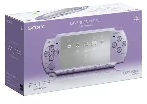 PSPハード　PSP本体(ラベンダー・パープル)[PSP-2000LP]