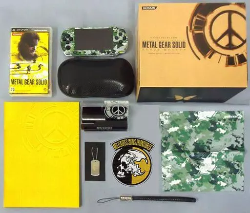 METAL GEAR SOLID PEACE WALKER コナミスタイル特別限定版(PSP-3000本体同梱)(【ジャンク】UMD読込不良、ゲームソフト欠品、箱状態難)