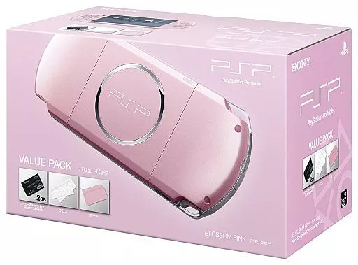 PSP本体バリューパック ブロッサム・ピンク(PSP-3000)(バッテリー欠品)
