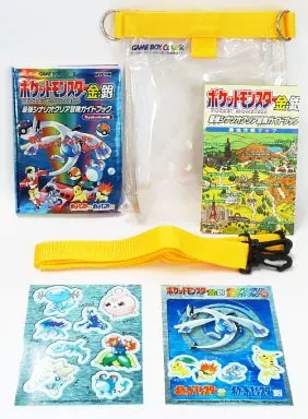 ポケットモンスター金銀 最強シナリオクリア冒険ガイドブック スペシャルプレミアム 駿河屋 -<中古>付録付)ポケットモンスター金・銀 最強シナリオクリア