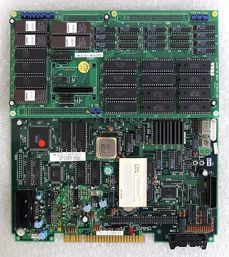 駿河屋 -<中古>スパイダーマン [基板のみ](マザーボード付