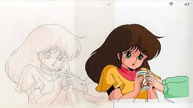 セル画＆原画 くりいむレモンPART5 亜美・AGAINより亜美 駿河屋 -【アダルト】<中古><<アニメ・漫画系書籍>> くりいむレモン