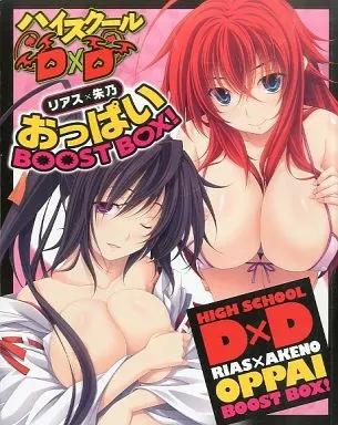 アニメムック　<<アニメ・漫画系書籍>> 付属品付)ハイスクールD×D リアス×朱乃おっぱいBOOST BOX!