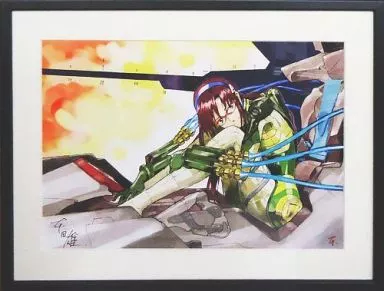 【イラスト画集】 ヱヴァンゲリヲン新劇場版 B：マリ 複製原画(ミストグラフ) 【初回生産分サイン入り】