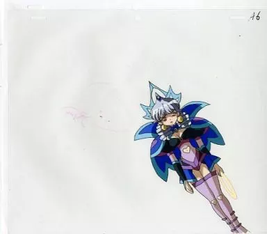 天使になるもんっ!セル画 Yahoo!オークション - 天使になるもんっ セル画&原画 2枚 ミルル／cel