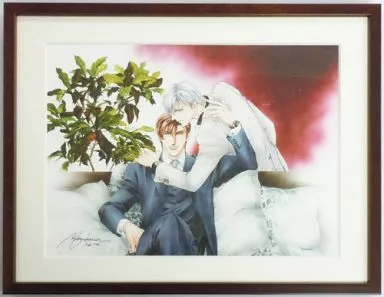 豪華客船で恋は始まる　複製原画　直筆サイン　シリアルナンバー付き 豪華客船で恋は始まる 複製原画 直筆サイン シリアルナンバー