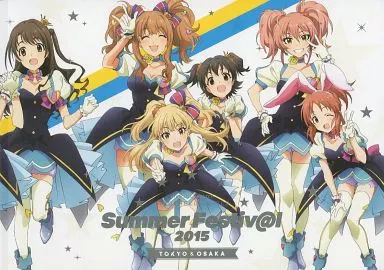 <<パンフレット>> パンフレット THE IDOLM＠ STER CINDERELLA GIRLS SummerFestiv＠l 2015 TOKYO＆OSAKA