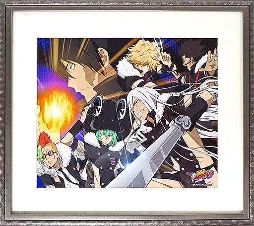 家庭教師ヒットマンREBORN! ジャンフェス【TheQuarter】ヴァリアー 駿河屋 -<中古>家庭教師ヒットマンREBORN! 複製原画「The Quarter