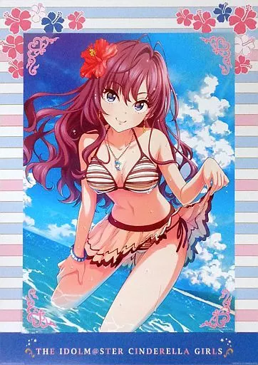 <<PC・スマホゲーム書籍>> 一番くじ アイドルマスターシンデレラガールズ-Cinderella s Summer!- C賞ビジュアライズボード 一ノ瀬志希