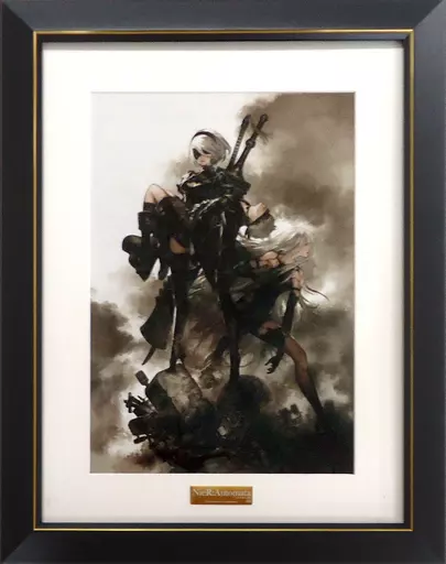 セル画・原画　NieR：Automata 複製原画 キャラファイングラフ(シリアルナンバー付)