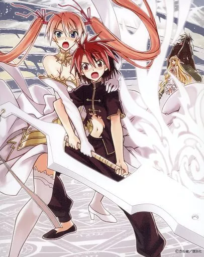 「UQ HOLDER! -魔法先生ネギま!2- アニメ化記念」赤松健原画展 キャンバスアート 「魔法先生ネギま」