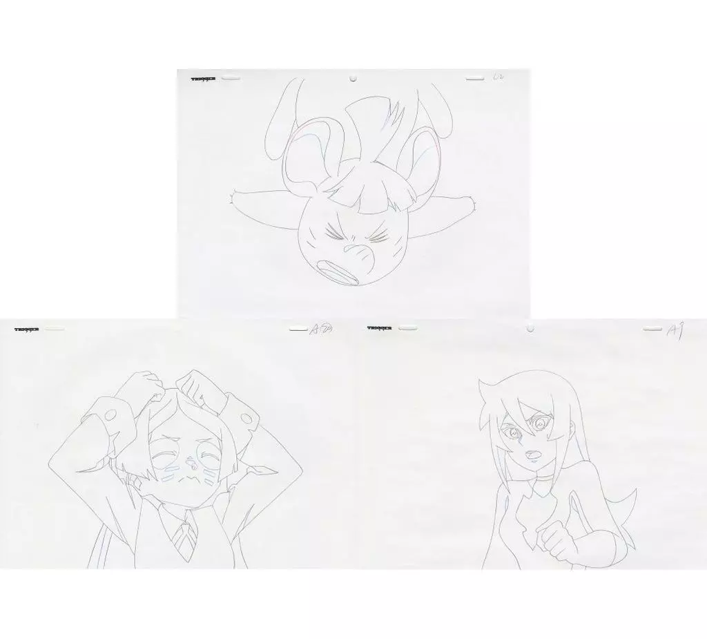 アニメムック　<<アニメ・漫画系書籍>> Little Witch Academia 2013-2015 RAW IN-BITWEEN FRAME