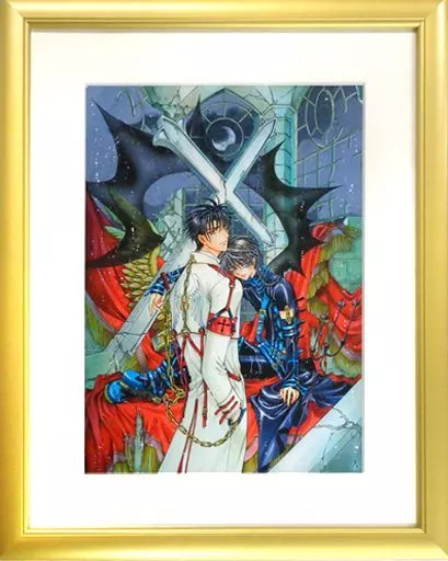 CLAMP X 複製原画 司狼神威・桃生封真