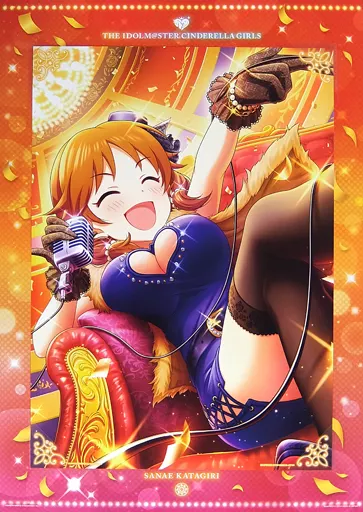 一番くじ アイドルマスター シンデレラガールズ-Let s party!- D賞 ビジュアライズボード 片桐早苗