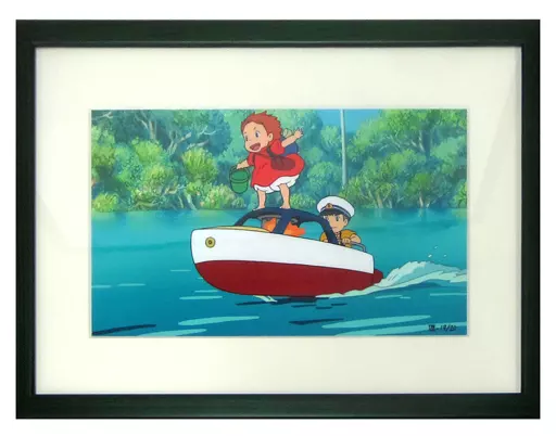 駿河屋 -<中古>Hand-painted Cel 崖の上のポニョ 「リサをさがしに行く