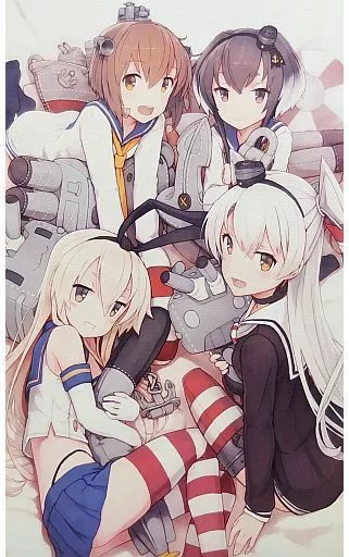 駿河屋 -<中古>ランクB)艦隊これくしょん キャンバスアート 風の駆逐艦 