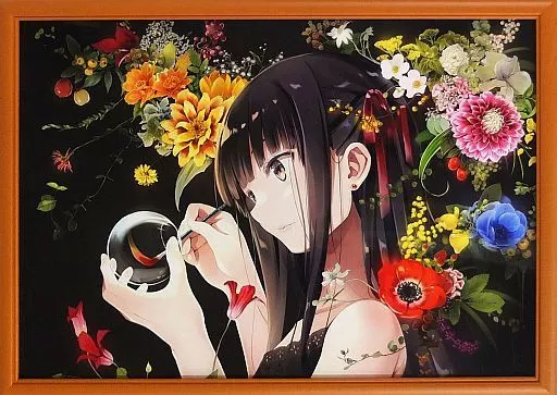 絵師100人展 複製原画　なつめえり　音先の色　新品未使用品 駿河屋 - 【買取】<<イラスト画集>> なつめえり 複製原画「音先の色