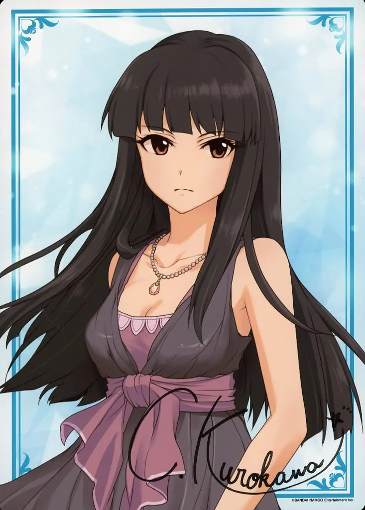 <<PC・スマホゲーム書籍>> アイドルマスター シンデレラガールズ・アイドルパネル(黒川千秋)