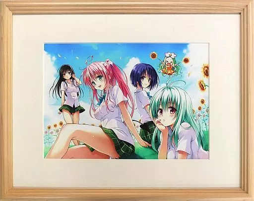 駿河屋 -<中古>ランクB)To LOVEる 複製原画(ララ・春菜・ルン・唯