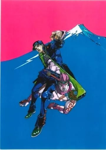 付属品付)『ジョジョの奇妙な冒険』高級複製原画 キービジュアル 東京