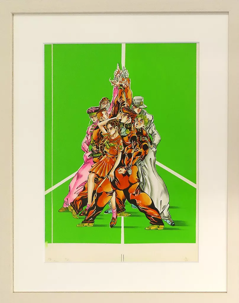 セル画・原画　『ジョジョの奇妙な冒険 Part4 ダイヤモンドは砕けない』高級複製原画