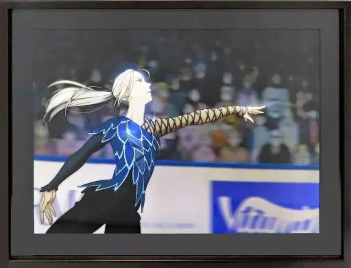 ユーリ!!! on ICE 複製原画　ヴィクトル・ニキフォロフ 駿河屋 -<中古>YURI on ICE 高精細複製原画 「ヴィクトル
