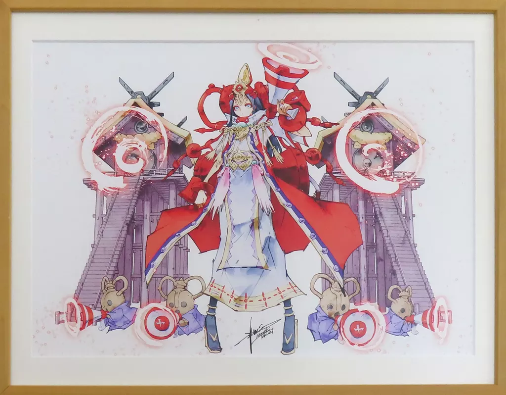セル画・原画　モンスターストライク展 複製原画「武井宏之 まほろばの国の王女 卑弥呼」