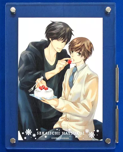 世界一初恋　セカコイ　イラスト入り　アクリルボード 駿河屋 -<中古>世界一初恋 イラスト入りアクリルボード（漫画・アニメ）