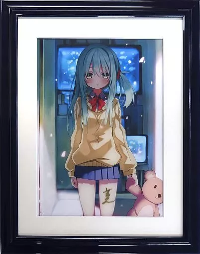 駿河屋 -<中古><<イラスト画集>> 茨乃「緑」複製原画(直筆サイン入り