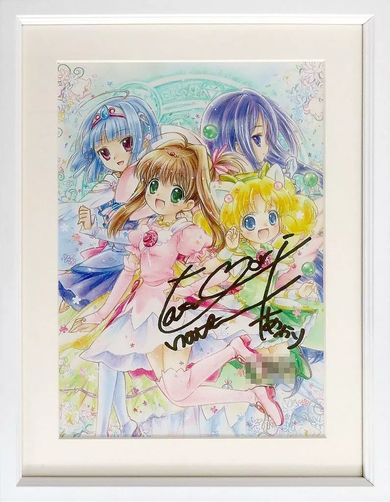 付属品付)ジュエルペット てぃんくる☆ 高級複製原画(ミストグラフ)(直筆サイン・シリアルナンバー入り)